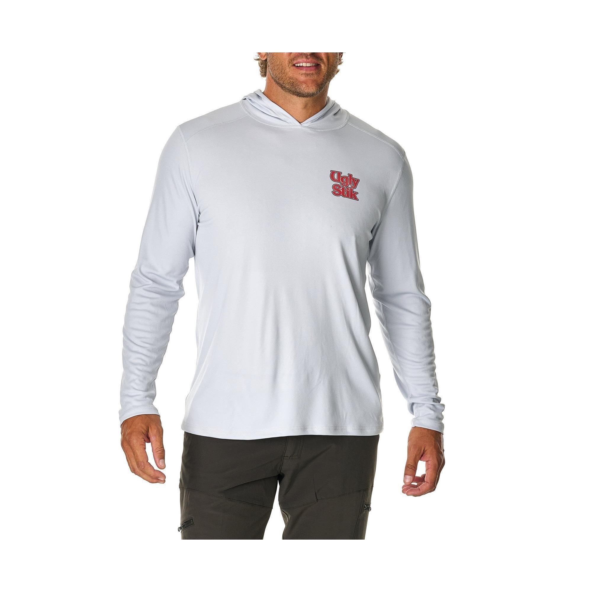 Men's Ugly Stik Long Sleeve Performance Sun Shirt Hoodie - Ugly Stik