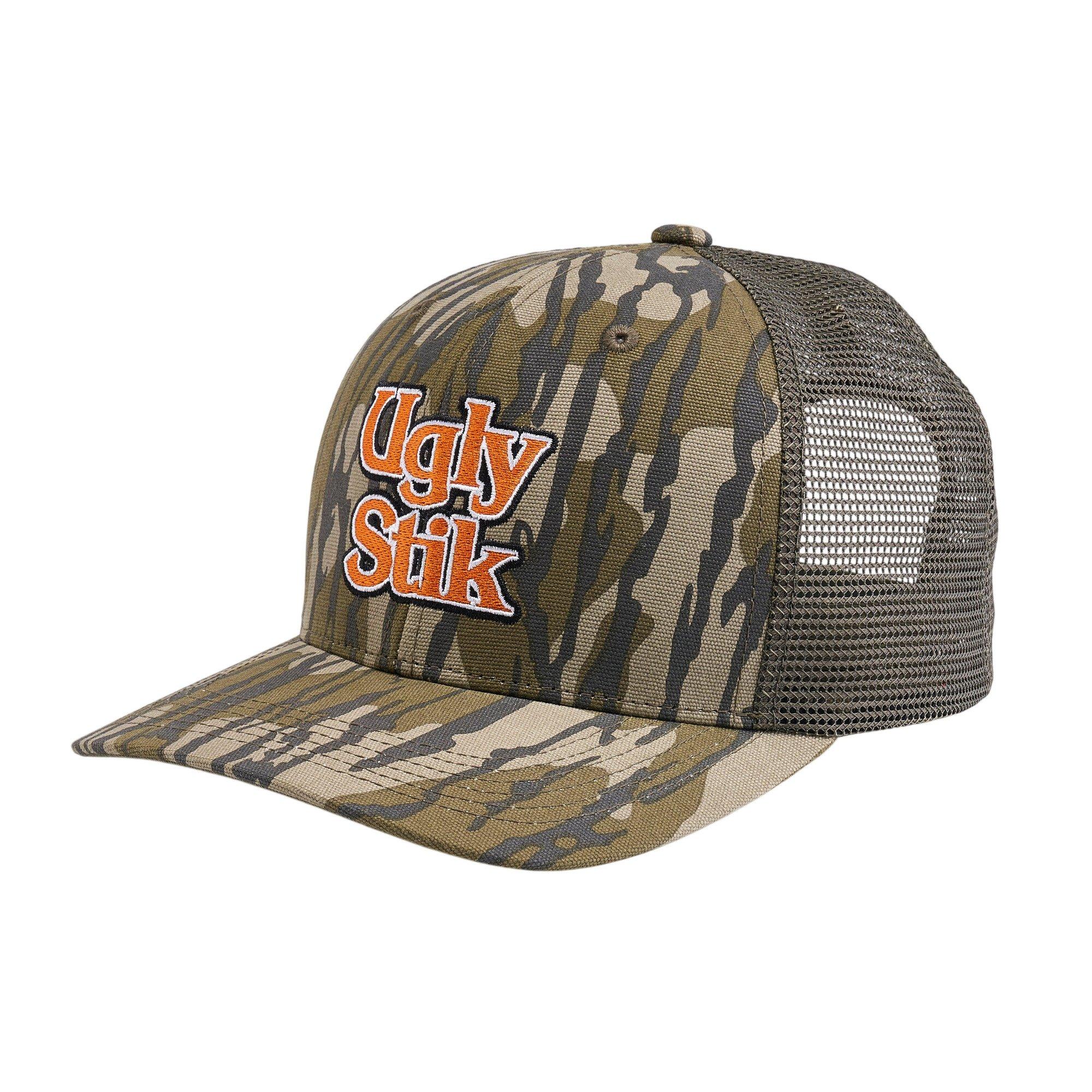 Ugly Stik Camo Logo Twill Trucker Snapback Hat - Ugly Stik