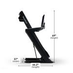 NordicTrack Commercial 2450 w/ 24" Pivoting Touchscreen Treadmill - Thumbnail 3 of 12