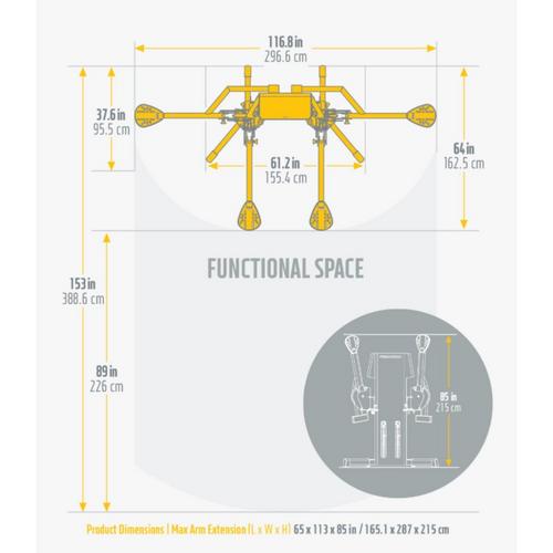 Freemotion Dual Cable Cross Lite - Primary Image