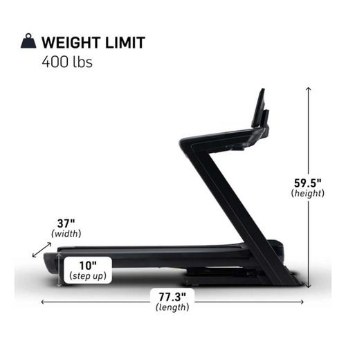 NordicTrack Commercial 1250 w/ 10" Tilting Touchscreen Treadmill - Primary Image