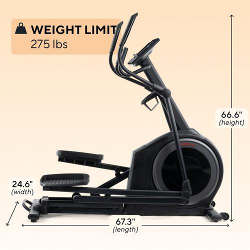 ProForm Carbon EL w/ 18 Levels of Resistance Elliptical - Primary Image