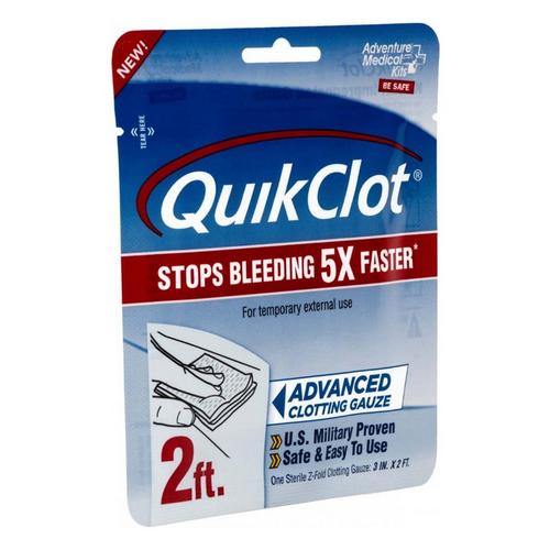 Adventure Medical QuickClot Gauze 3" x 2' - Primary Image