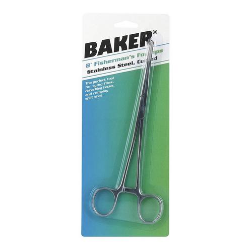Baker 8-Inch Curved Forceps - Primary Image