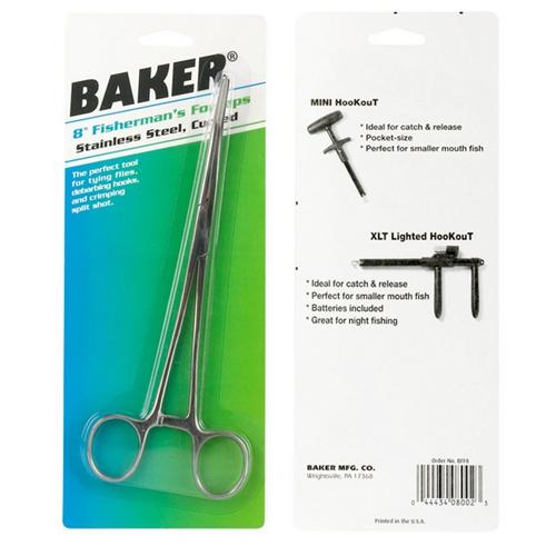 Baker 8-Inch Curved Forceps - Primary Image