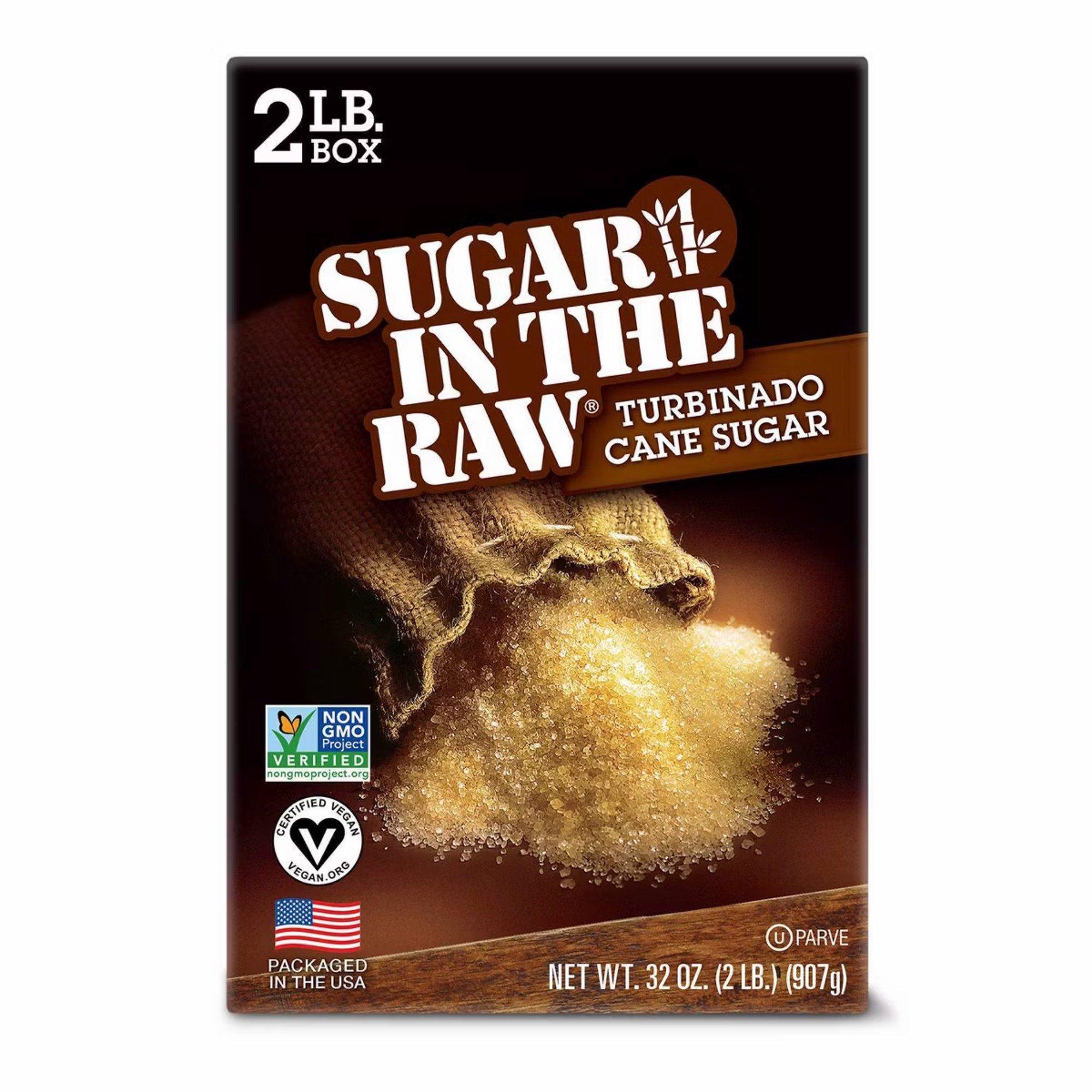 Sugar In The Raw Turbinado Sugar 2 Lb - Sugar In The Raw