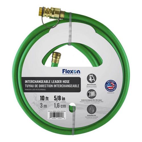 Flexon 5/8 in. D X 10 ft. L Medium Duty Leader Hose Green - Primary Image
