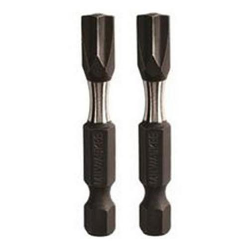 Milwaukee SHOCKWAVE Impact ECX Anti-Strip Power Bits - 2 Piece - Primary Image