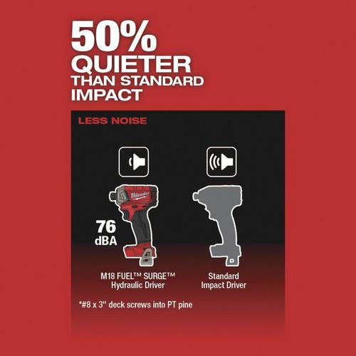 Milwaukee M18 FUEL Surge 1/4 in Impact Driver - Tool Only - Primary Image