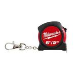 Milwaukee Keychain Tape Measure - 6 ft - Thumbnail 1 of 3