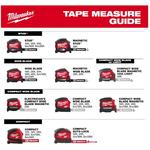 Milwaukee Keychain Tape Measure - 6 ft - Thumbnail 3 of 3