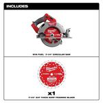 Milwaukee M18 Fuel 7-1/4 inch Circular Saw - Tool Only - Thumbnail 2 of 4