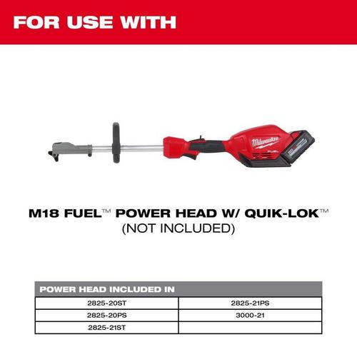 Milwaukee M18 FUEL Pole Saw Attachment - Primary Image