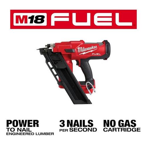 Milwaukee M18 FUEL 30 Degree Framing Nailer - Tool Only - Primary Image