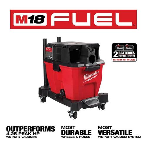Milwaukee M18 FUEL Dual-Battery 9 Gallon Wet/Dry Vacuum - Tool Only - Primary Image