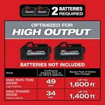 Milwaukee M18 FUEL Dual-Battery 9 Gallon Wet/Dry Vacuum - Tool Only - Thumbnail 4 of 10