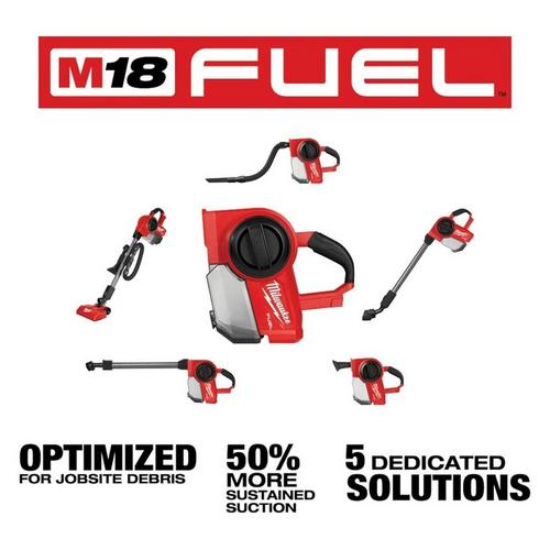 Milwaukee M18 FUEL Compact Vacuum - Tool Only - Primary Image