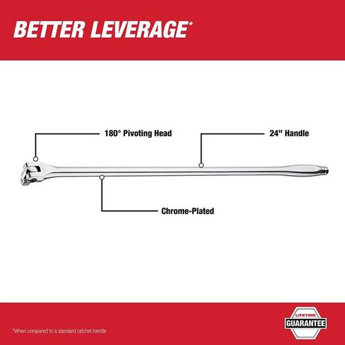 Milwaukee 1/2 in x 24 in Breaker Bar - Primary Image