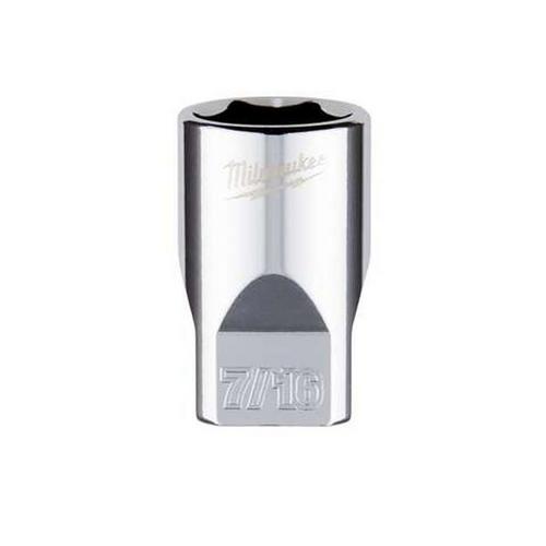 Milwaukee 7/16 in 6 Point SAE Standard Socket - Primary Image