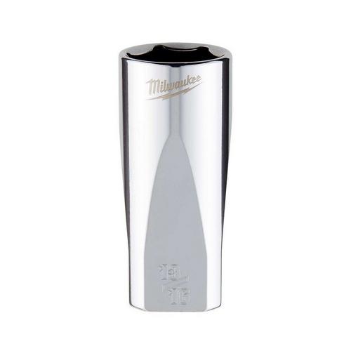 Milwaukee 13/16 in x 3/8 in SAE 6 Point Standard Deep Socket - Primary Image