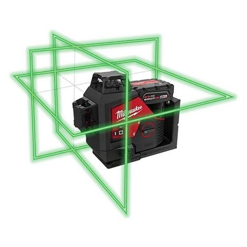 Milwaukee M12 Green 360 Degree 3 Plane Laser Kit - Primary Image