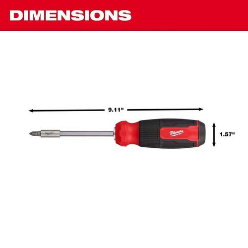 Milwaukee Hex Shank 14-in-1 Multi Bit Screwdriver - Primary Image