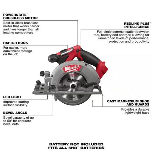 Milwaukee FUEL 18V Lithium-Ion 7-Tool Kit - Batteries and Charger Included - Primary Image
