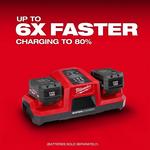 Milwaukee M18 Dual Bay Simultaneous Super Charger - Thumbnail 3 of 4