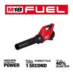 Milwaukee M18 FUEL Leaf Blower - Tool Only - Thumbnail 2 of 3