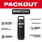 Milwaukee PACKOUT Insulated Bottle with Chug Lid - Thumbnail 12 of 15