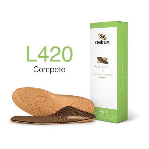 Aetrex Men's Complete Posted Orthotics Insoles - Primary Image
