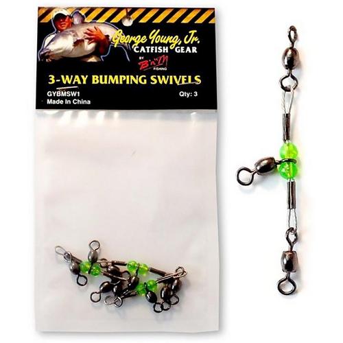 George Young Jr 3-Way Bumping Swivel 3 Pack - Primary Image