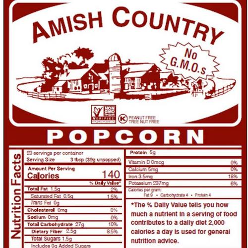 Amish Country Popcorn Rainbow 2 Lb - Primary Image