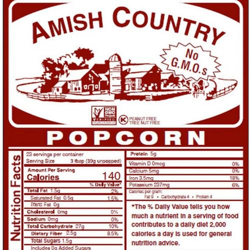 Amish Country Popcorn Baby White 2 Lb - Primary Image