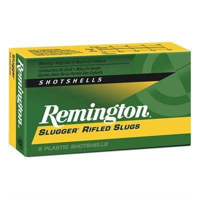 Remington Slugger Rifled Slugs 16 Gauge Shotshells 5 Round Box
