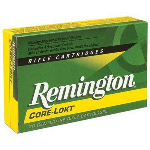 Remington Core-Lokt Pointed Soft Point 7x64 Brenneke Rifle Ammunition 20 Round Box - Primary Image