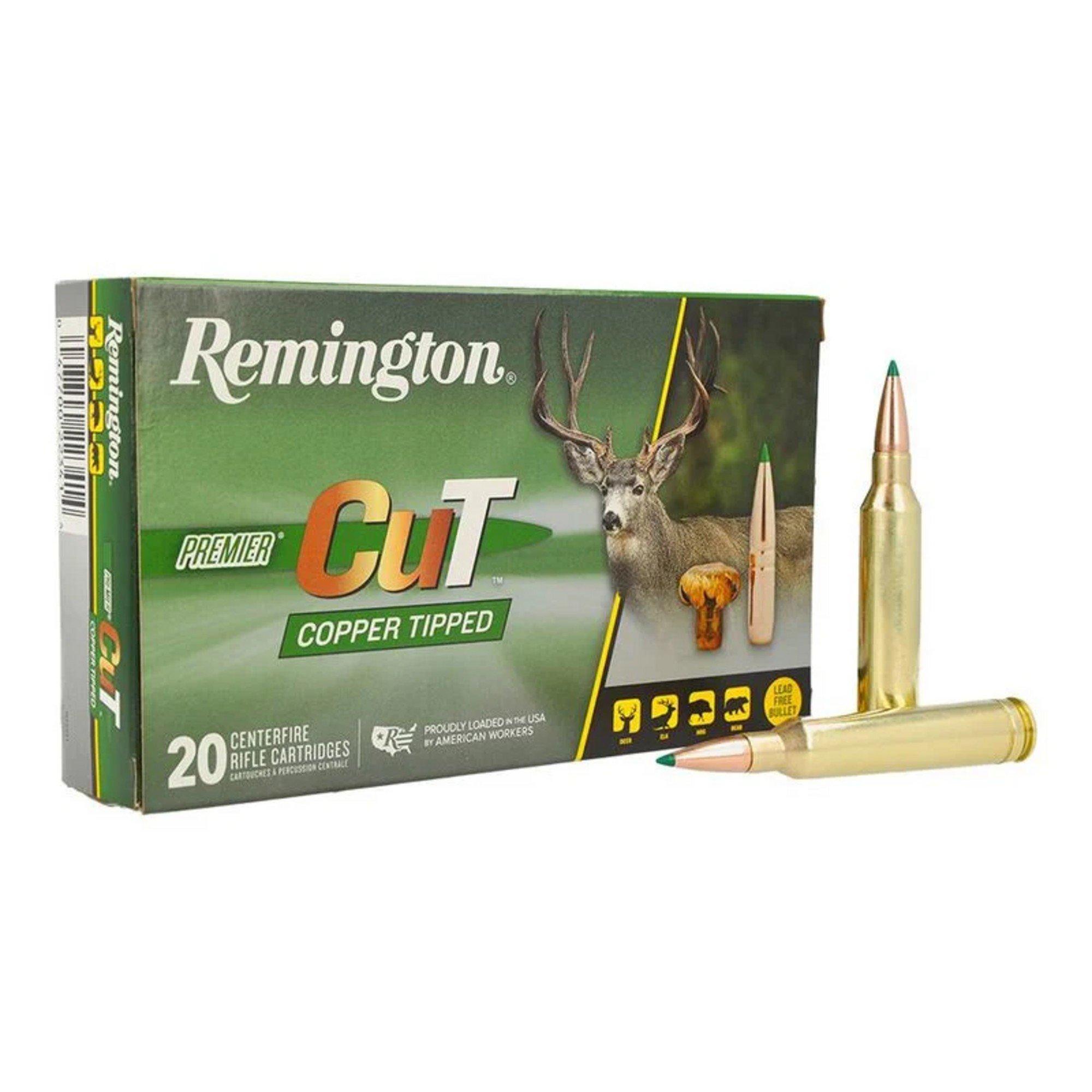 Remington Premier CuT 7mm Remington Magnum Rifle Ammunition 20 Round Box