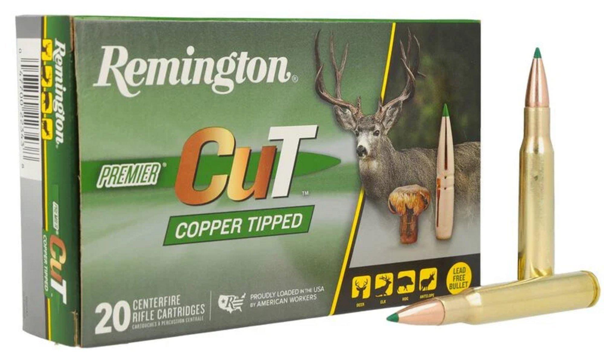 Remington Premier CuT 30-06 Springfield Rifle Ammunition 20 Round Box