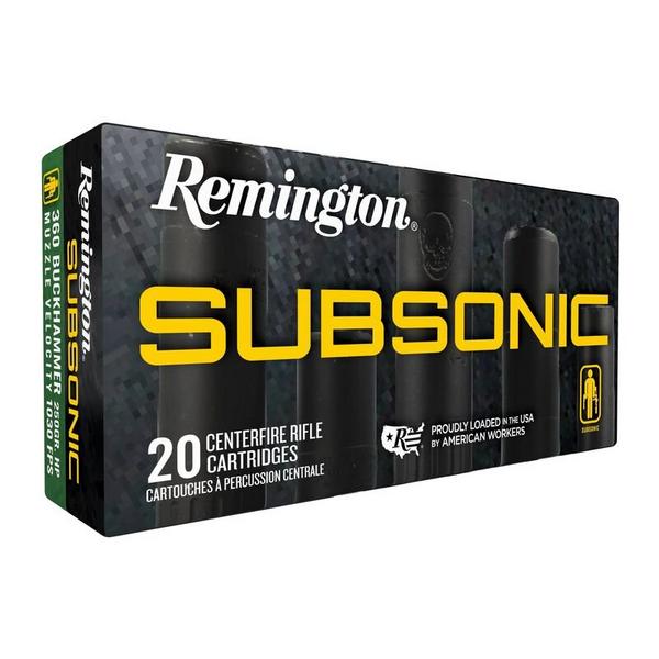 REMINGTON Subsonic Rifle Rifle Ammunition