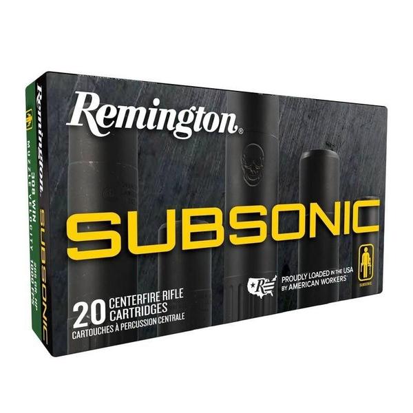 REMINGTON Subsonic Rifle Rifle Ammunition