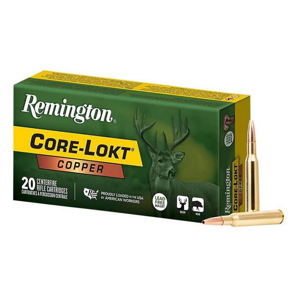 REMINGTON Core-Lokt Copper HP Rifle Ammunition