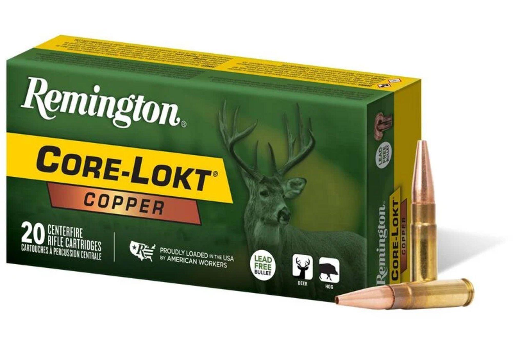 Remington Core-Lokt Copper 300 AAC Blackout Rifle Ammunition 20 Round Box