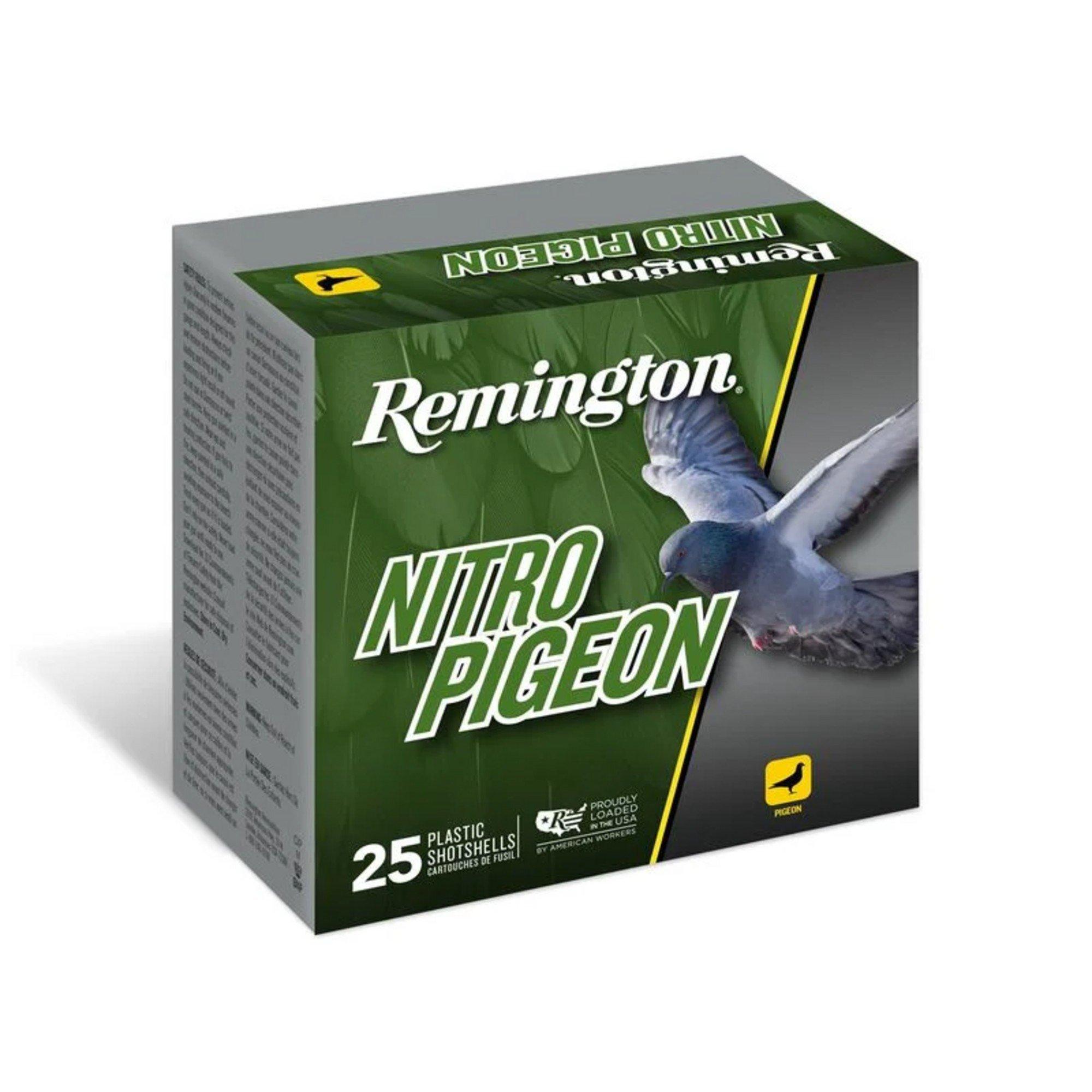 Remington Nitro Pigeon 12 Gauge Shotshells 25 Round Box