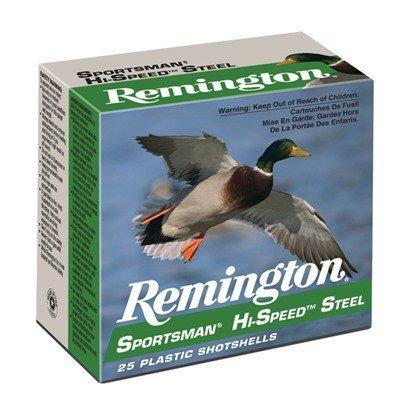 Remington Sportsman Hi-Speed Steel 12 Gauge Shotshells 25 Round Box - Remington