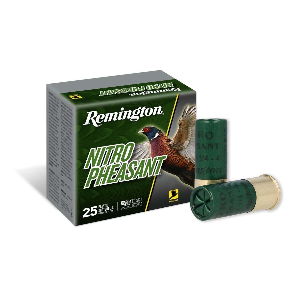 Remington Nitro Pheasant 12 Gauge Shotshells 25 Round Box