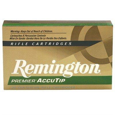 Remington Premier Accutip 50gr Accutip 22-250 Remington Rifle Ammunition 20 Round Box