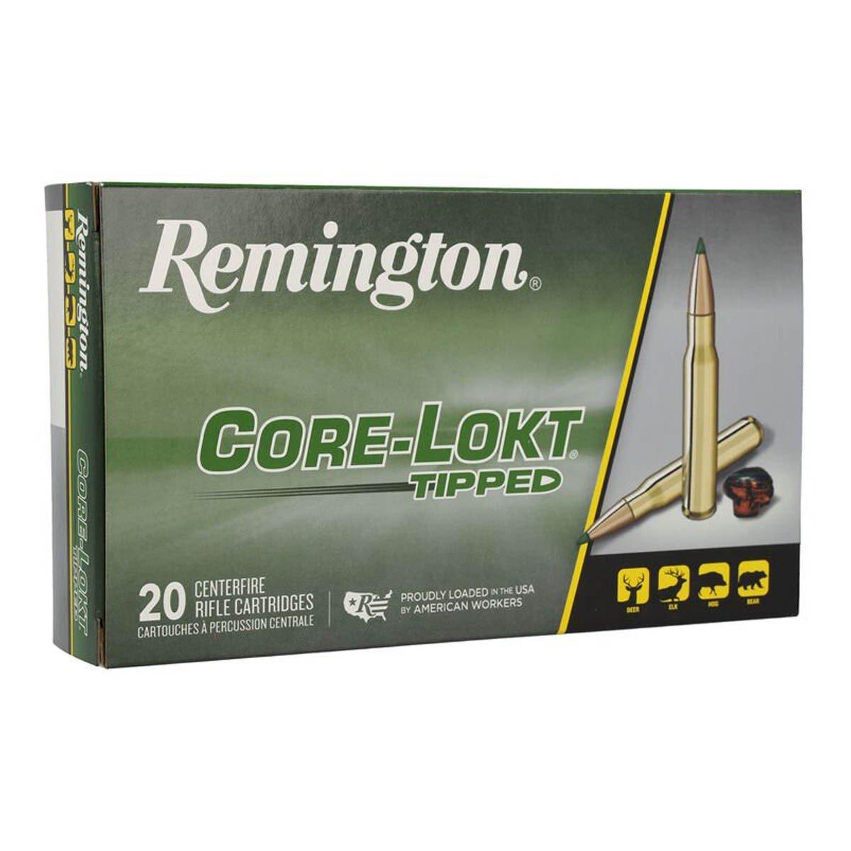Remington Core-Lokt Tipped 7mm Remington Magnum Rifle Ammunition 20 Round Box