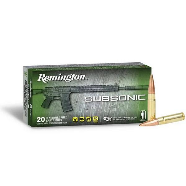REMINGTON Subsonic Rifle Ammunition