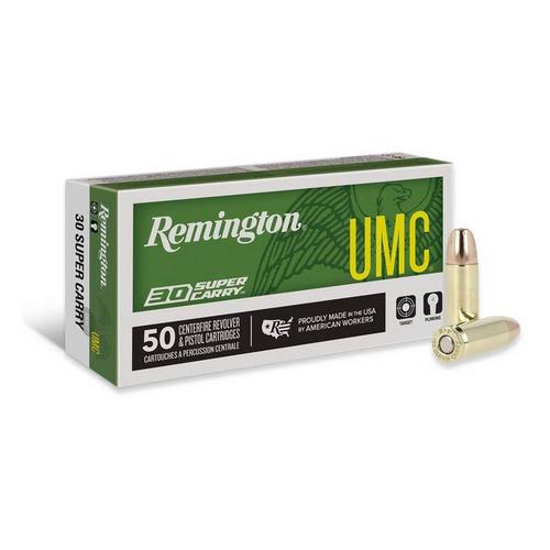Remington UMC FMJ Handgun Ammunition 50 Round Box - Primary Image