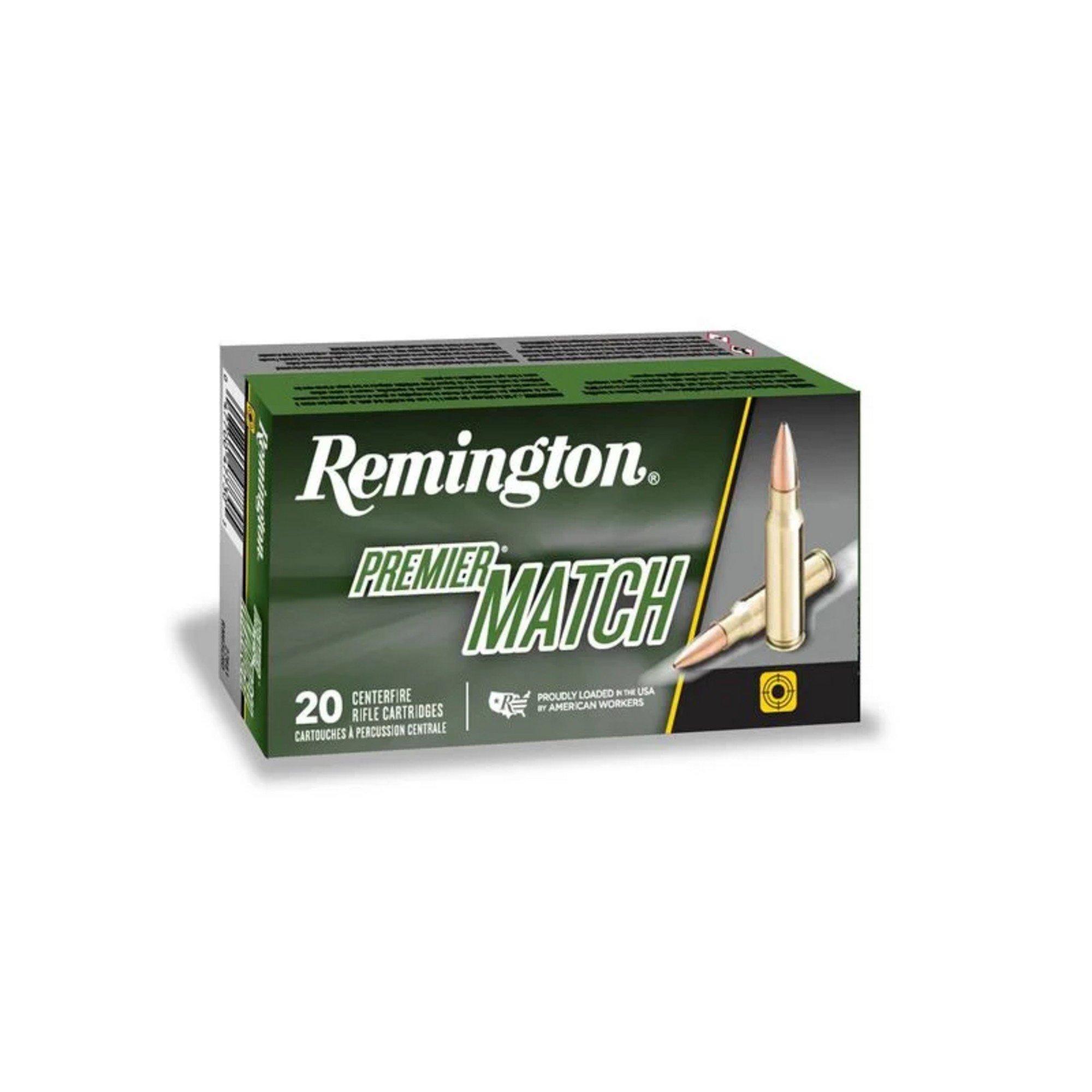 Remington Premier Match 6.5 Grendel Rifle Ammunition 20 Round Box